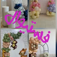 بادکنک آرایی در خمینی شهر و اصفهان فستیوال