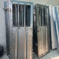 درب آهنی و upvc درب چوبی