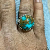 انگشتر فیروزه رکاب دست عیار بالا|جواهرات|تهران, افسریه شمالی|دیوار