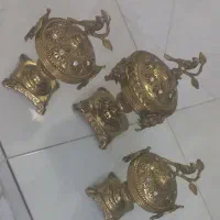 دکوری برنز اصل ،شکلات خوری ،دوتا قندون