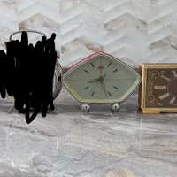 ساعت های قدیمی عتیقه انتیک قابلمه مسی