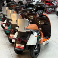 موتور شارژی سه چرخ طرح وسپا کد ۳۰۶۴ آکسون*اقساطی|اسباببازی بچه|رشت, گلسار|دیوار