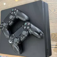 ps4 slim کپی خور(فلش) ورژن ۹ بسیار نو|کنسول، بازی ویدئویی و آنلاین|مشهد, دانشجو|دیوار