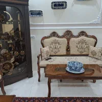 مبل سلطنتی ۹ نفره در حد نو|مبلمان خانگی و میز عسلی|بناب, |دیوار