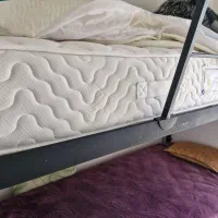 تخت خواب دوطبقه در حد نو با دوتشک رویا بونل|تشک تختخواب|گرگان, |دیوار