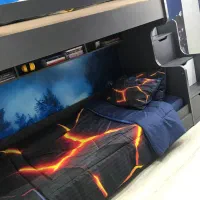 تختواب دو طبقه بزرگسال|تخت و سرویس خواب|تبریز, |دیوار