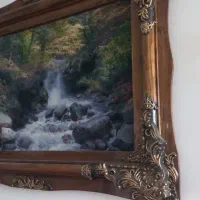 تابلو فرش دستبافت ابریشم کاری فروش فوری