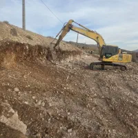 بیل زنجیری، تسطیح زمین ، گود برداری .کانال خط لوله