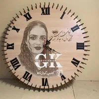 ساعت دیواری چهره کادو ولنتاین تولد عروسی|ساعت دیواری و تزئینی|تبریز, |دیوار