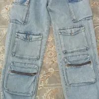 شلوار شیش جیب بگ