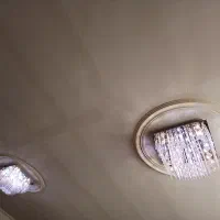 لوستر سقفی دوعدد|لوستر و چراغ آویز|کرج, باغستان|دیوار