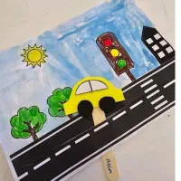 یاددادن نقاشی پیش دبستان و راهنمایی|تابلو، نقاشی، عکس|بندر انزلی, سامانسر|دیوار