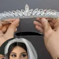 تاج عروس وتاج تولد|صنایع دستی و سایر لوازم تزئینی|یزد, |دیوار