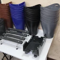سطل زباله توری و پلاستیکی // زیر پایی متحرک|دفتر کار|تهران, استاد معین|دیوار