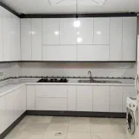 کابینت  سفید طوسی( درجه۱)|مصالح و تجهیزات ساختمان|کرمانشاه, |دیوار
