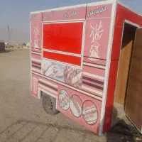 کانکس دکه متحرک چرخ دار ساندویچی وفلافلی در حدنو|فروشگاه و مغازه|کرمانشاه, |دیوار