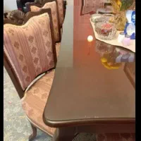 میز ناهار خوری ۸ نفره کاملا سالم و تمیز در حد نو|میز و صندلی غذاخوری|پردیس, فاز ۱۱|دیوار