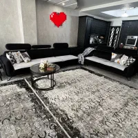 مبل تخت شوهمراه باند و شارژ وایرلس و میز ناهارخوری|مبلمان خانگی و میز عسلی|آمل, |دیوار