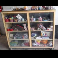 ویترین فلزی پایه چرخشی