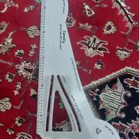 ۲ عدد خط کش الگو