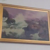 تابلو نقاشی مرجان