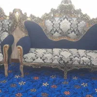 مبل سلطنتی ۷نفره|مبلمان خانگی و میز عسلی|ایوان, |دیوار