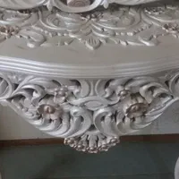 آینه کنسول منبت چوب گردو دستساز|بوفه، ویترین، کنسول|اصفهان, سعادت‌آباد|دیوار