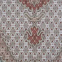 فرش کرم دستبافت ۳×۲|فرش|خوی, |دیوار