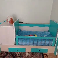 تخت خواب کودک ونوجوان در حد نو