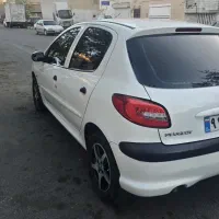 206تیپ5مدل1396بدون رنگ معاوضه پراید تیبا 1390 1392