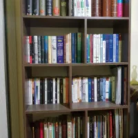 کتابخانه کمد دار|کتابخانه، شلف، قفسه‌های دیواری|تهران, هروی|دیوار