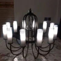 ۲عددلوستر ۱۲ شاخه|لوستر و چراغ آویز|تهران, حکمت|دیوار