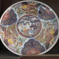 کاسه بشقاب زیرو رو مرغی ژاپنی قدیمی|کلکسیون اشیاء عتیقه|شاهین‌شهر, نبوت|دیوار