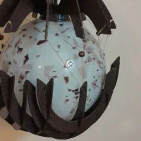 لوستر|لوستر و چراغ آویز|بومهن, |دیوار