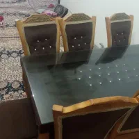 میز ناهار خوری|میز و صندلی غذاخوری|تربت‌حیدریه, چهارراه خواف|دیوار