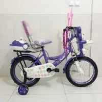 دوچرخه شماره ۱۶ دخترانه در حد نو