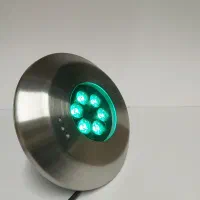 چراغ روکار استخری استیل فول کالر 18 وات مدل 18ROLF|لامپ و چراغ|تهران, لاله زار|دیوار