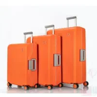 چمدان خارجی برند اکولاک سایز بزرگ رنگ نارنجی