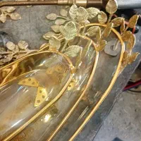 دیس سوفله خوری برنزی|ظروف سرو و پذیرایی|تبریز, |دیوار