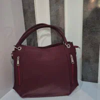 کیف زنانه چری‌رنگ جادار و خوش‌جنس