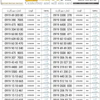 09192252464|سیم‌کارت|تهران, صادقیه|دیوار