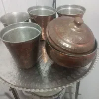 لیوان و قندون مسی