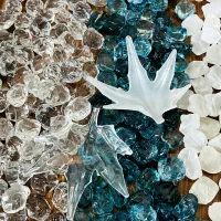 لوستر اسکای لایت ، دست ساز قلوه سنگ، شهاب سنگ کد20|لوستر و چراغ آویز|تهران, بازار|دیوار