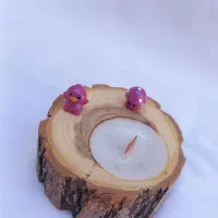 شمع وارمر چوبی