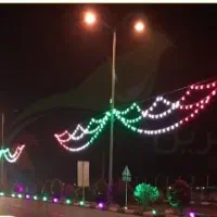 لامپ ریسه بلوطی|ریسه و چراغ تزئینی|فردوسیه, |دیوار