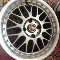 رینگ ۱۶ و اگزوز دست ساز معاوضه|قطعات یدکی و لوازم جانبی|بندر ماهشهر, |دیوار