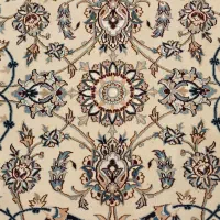 جفت 9 متری نائین اصل نقشه افشان دست بافت|فرش|اصفهان, نقش جهان|دیوار