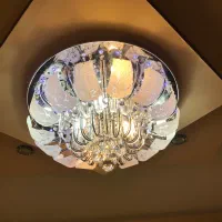 لوستر سقفی کریستالی