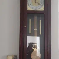 ساعت دیواری تمام چوب