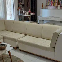 مبل 9 نفره پازلی سفارشی ساز|مبلمان خانگی و میز عسلی|اندیشه, اندیشه فاز ۴|دیوار